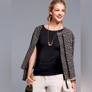 Cabi Cliffside Multicolor Moto Jacket | Medium